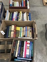 4 boxesof books