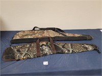 2x camo soft shell rifle cases