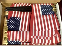 Box Of Mini U.S. Flags- In Time For July 4th!