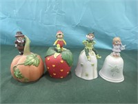 Character, bees, pumpkin, strawberry elf