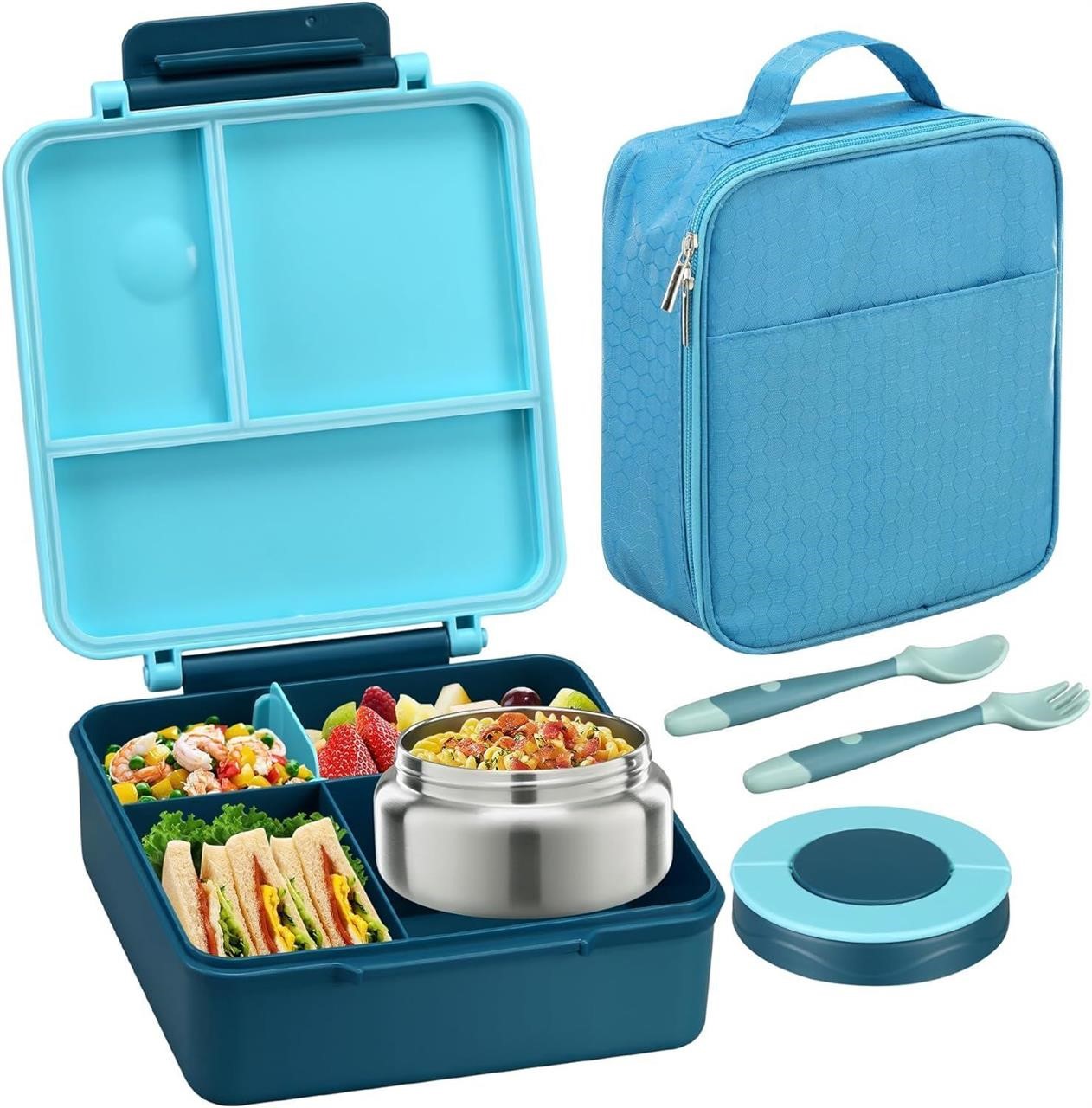 Bento Lunch Box for Kids with 8oz Soup Thermo