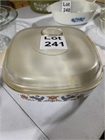 Corning Ware A-10-B Birds Casserole Dish with Lid