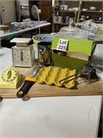 Cutting Board and Kitchenware Lot