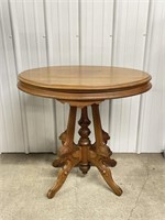 Walnut Victorian Parlor Table