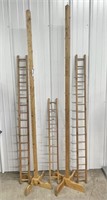 Wooden Mini Ladders & Display Trees