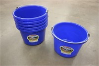 (6) Plastic pails