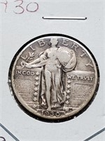 High Grade 1930 Standing Liberty Quarter