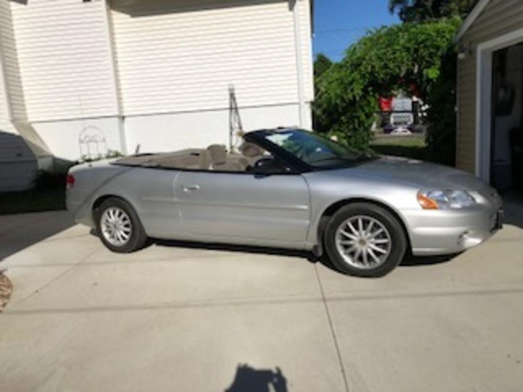 2003 Chrysler Sebring LX convertible, 2.7 V-6,