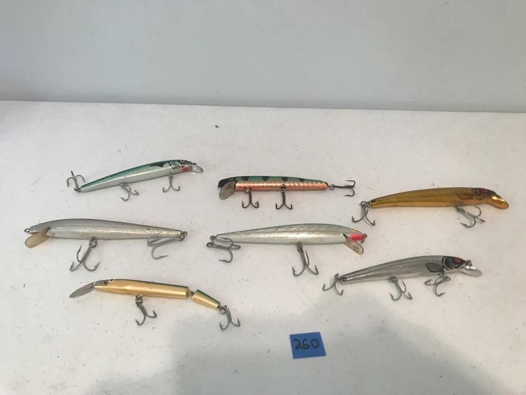 Large Fishing Lures 5-8"L