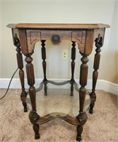 Gorgeous Vintage Octogon Side Table