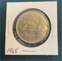 1968 CANADA DOLLAR