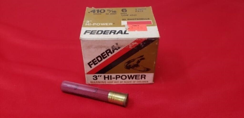 Federal .410ga. 6Shot 17round Ammo