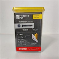 8 X 3 CONSTRUCTION SCREWS