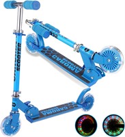 Scooter for Kids Ages 3-12  4 Adjustable Heights