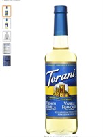Torani Sugar Free French Vanilla Flavour Syrup