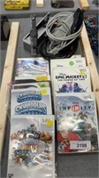 wii games and accessories