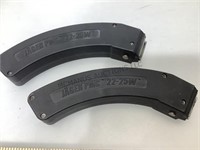 Pair of Jager PMC 22-25W magazines for Ruger