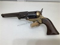 Vintage black powder pistol 36 cal cap and ball