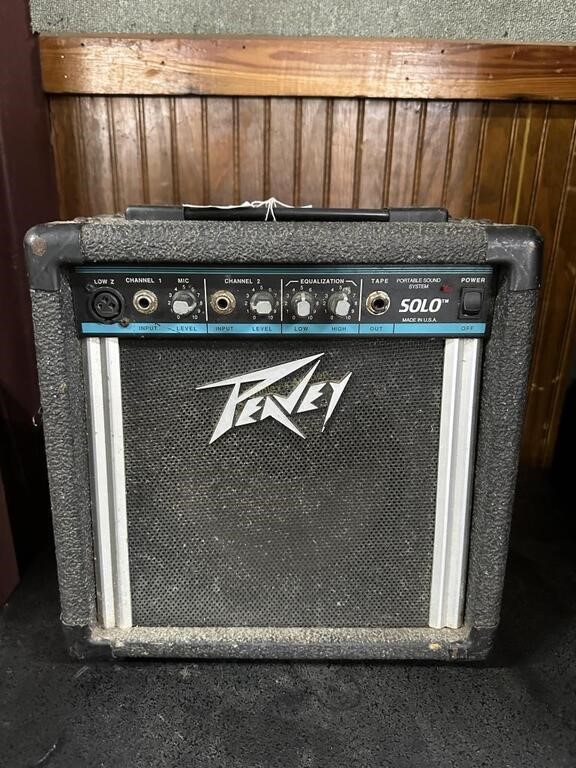 Peavey Solo 12 V/17 V Amp serial #07409510