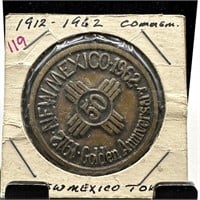 1962 NEW MEXICO COMMEMORATIVE TOKEN