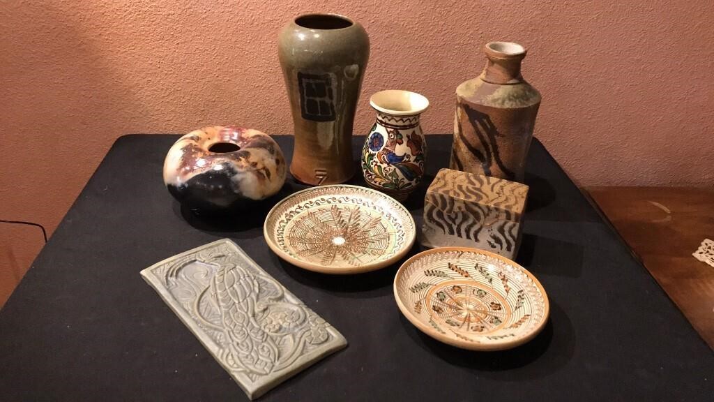 Studio Art Pottery, Some Signed