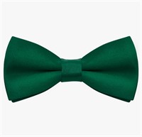 Boys Girls Baby Children Solid Color Satin Bow