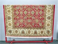 Decorative Hand Knotted Area Rug- Material Unknown