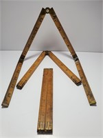 Wooden Folding Rulers