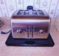 KitchenAid 4 slice stainless toaster -