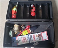 Plastic Box with Assorted Tackle