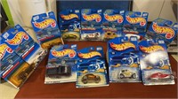 Miscellaneous lot of 12 Hot wheels new on card