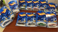 Miscellaneous lot of 12 Hot Wheels New on card