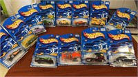 Miscellaneous lot of 12 Hot Wheels New on card