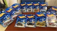 Miscellaneous lot of 12 Hot Wheels New on card