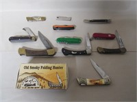 Selection of Folding & Lock Back Knives