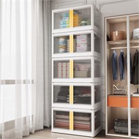 5 Pack Large Closet Storage Cabinet