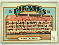 1972 Pirates World Champions #1 Baseball Card