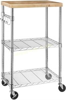 AmazonBasics Microwave Cart On Wheels