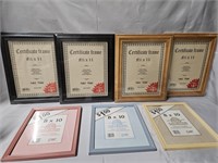 7 NEW PICTURE FRAMES