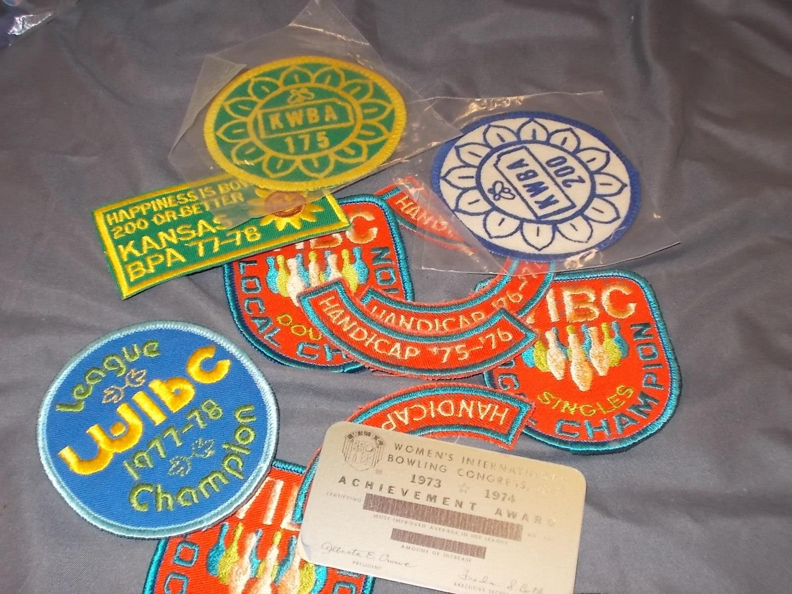 Bowling patches