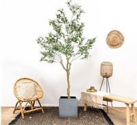 Tall Faux Olive Tree - NEW