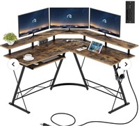 ROLANSTAR, L-SHAPED COMPUTER DESK
NO