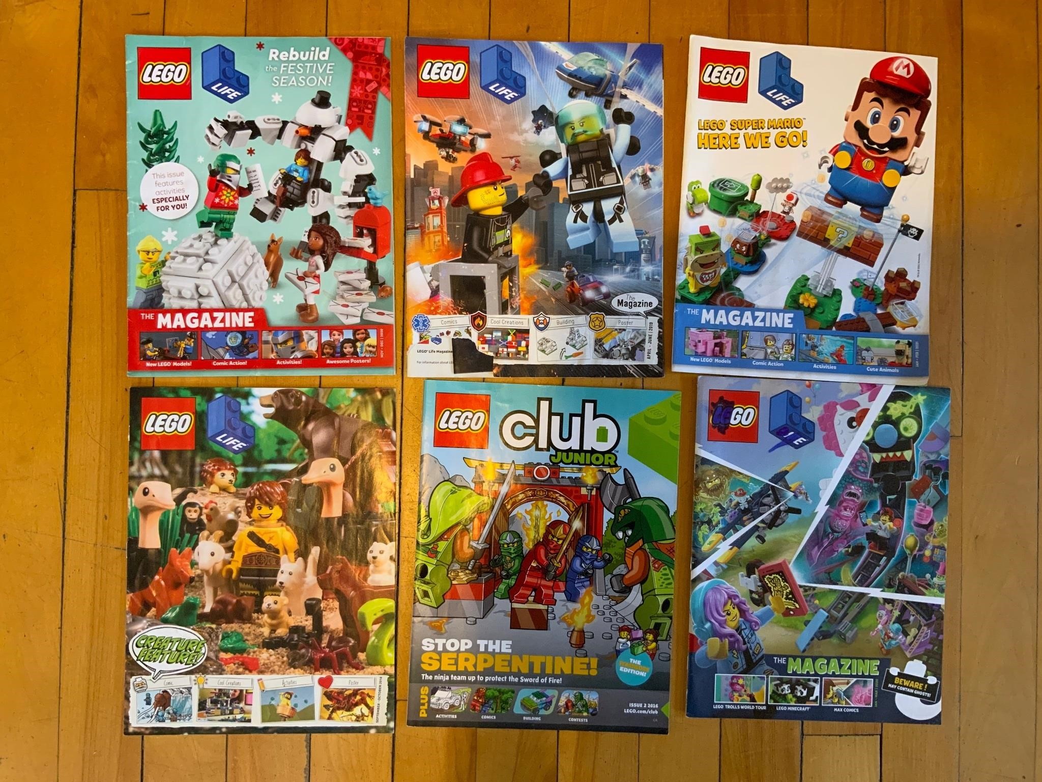 Lego Club Magazines