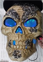 Light Up Halloween Skull