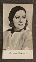 GRETA GARBO: Antique Tobacco Card (1931)