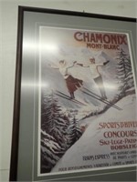 Chamonix Mont-Blanc - 27"Wx32"H