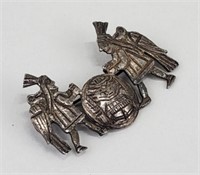 Silver Industria Peruana Peruvian Brooch.