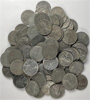 Lot of 100: Steel Cents - Circulated