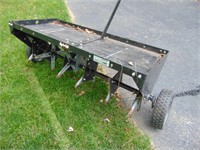 Pull behind Lawn Aerator, nice shape