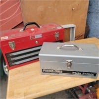 Porter Cable plate Jointer and  Toolbox  and